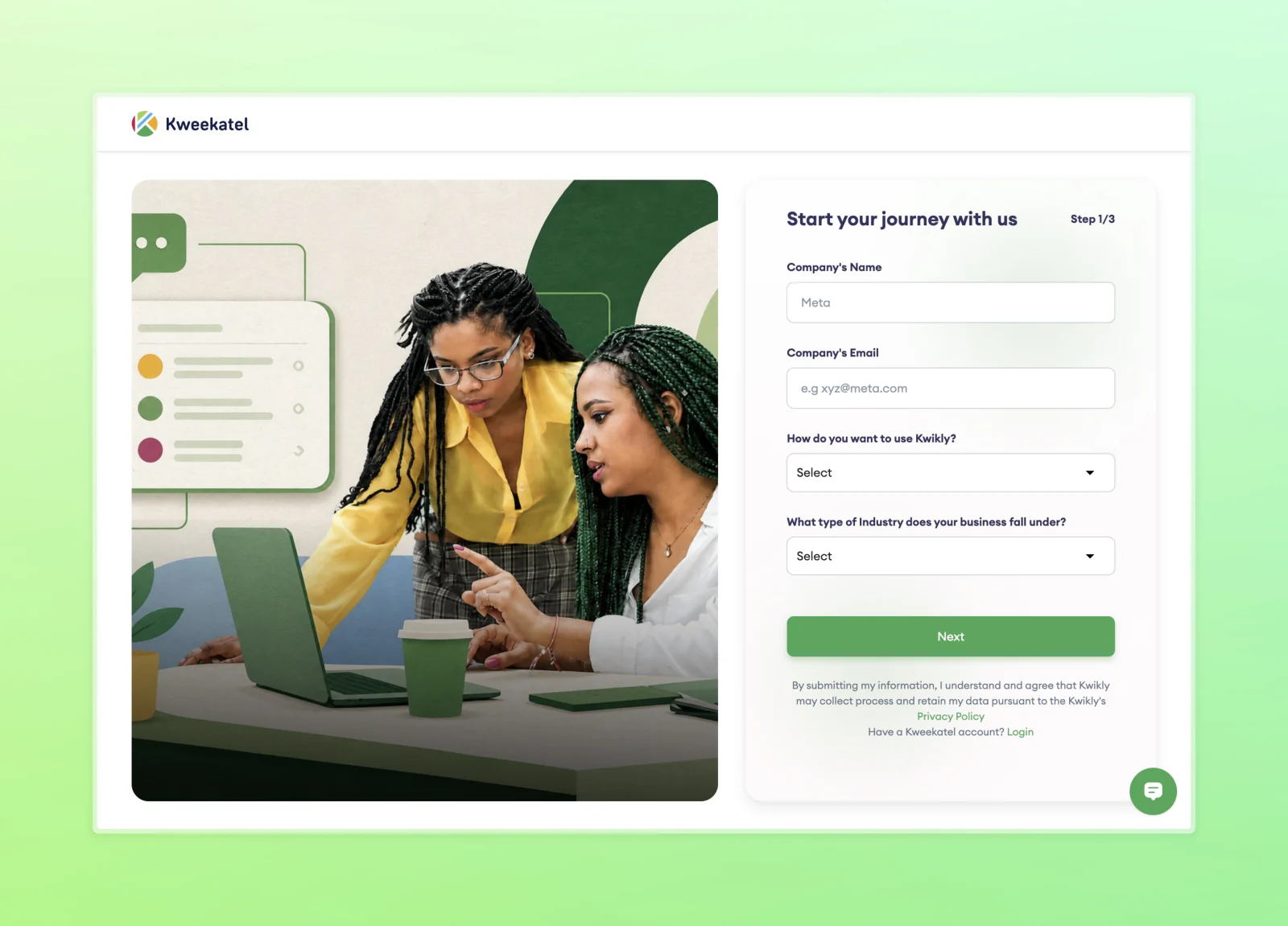 Kwikly by Kweekatel customer communications workspace